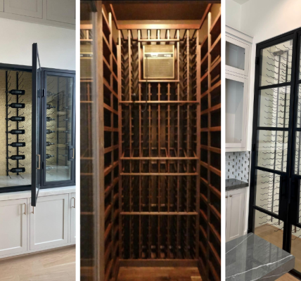 wine cellar doors in Houston, Texas