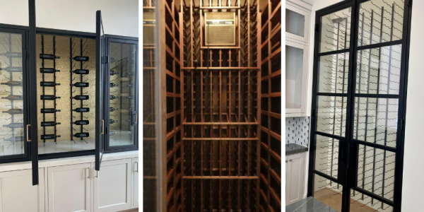 wine cellar doors in Houston, Texas