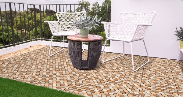 balcony tile design